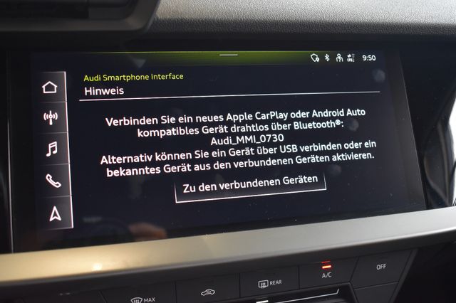 Audi A3 Sportback 30TDI Schalter LED VirtualCo Navi3D